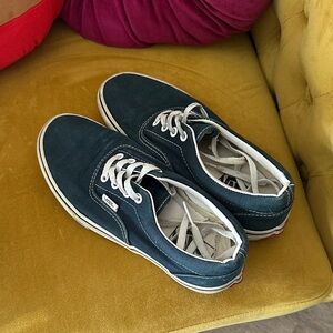 Vans Women’s/Men's Dark Blue Canvas Sneakers